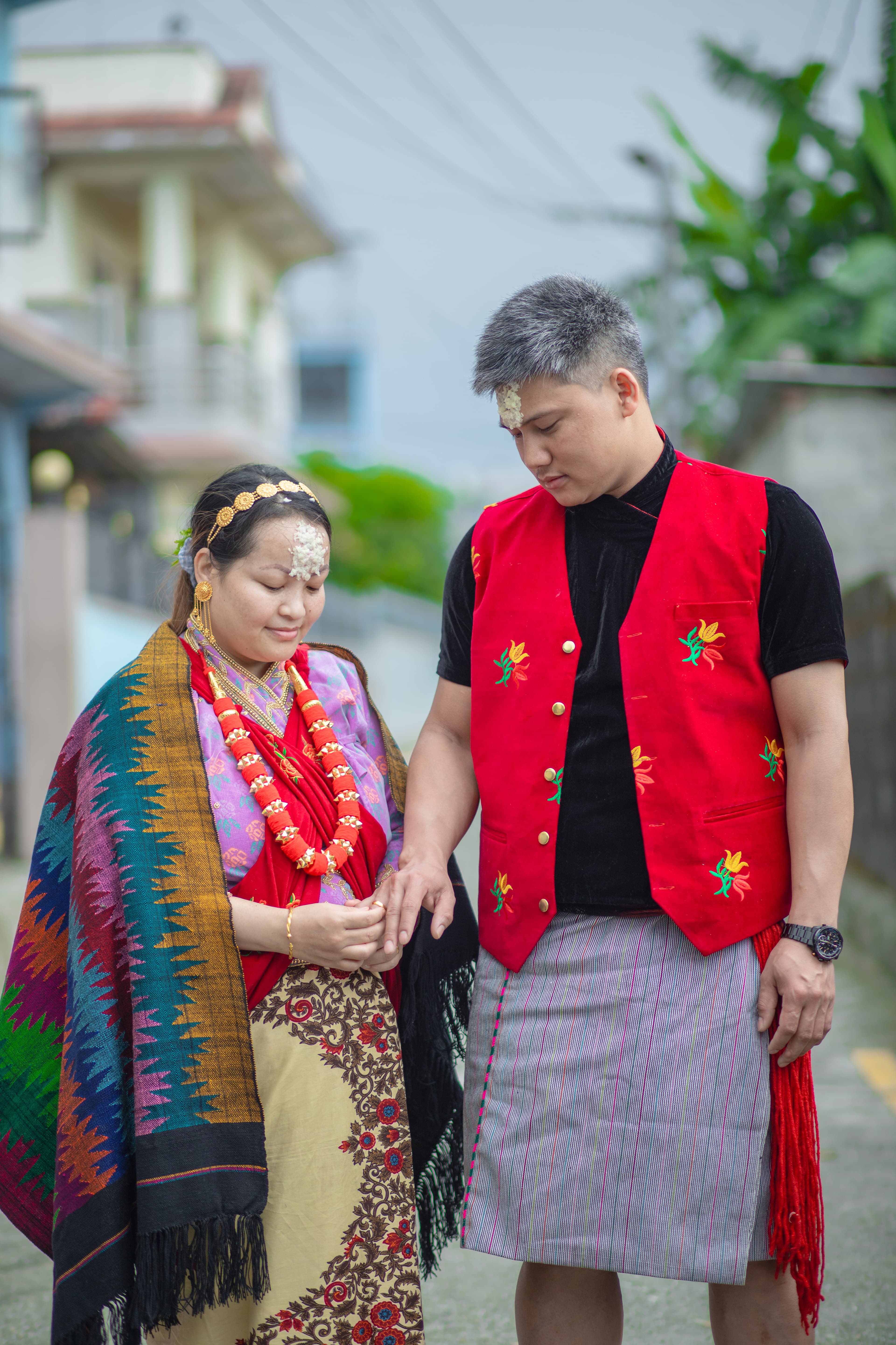 Traditional Couple Portrait