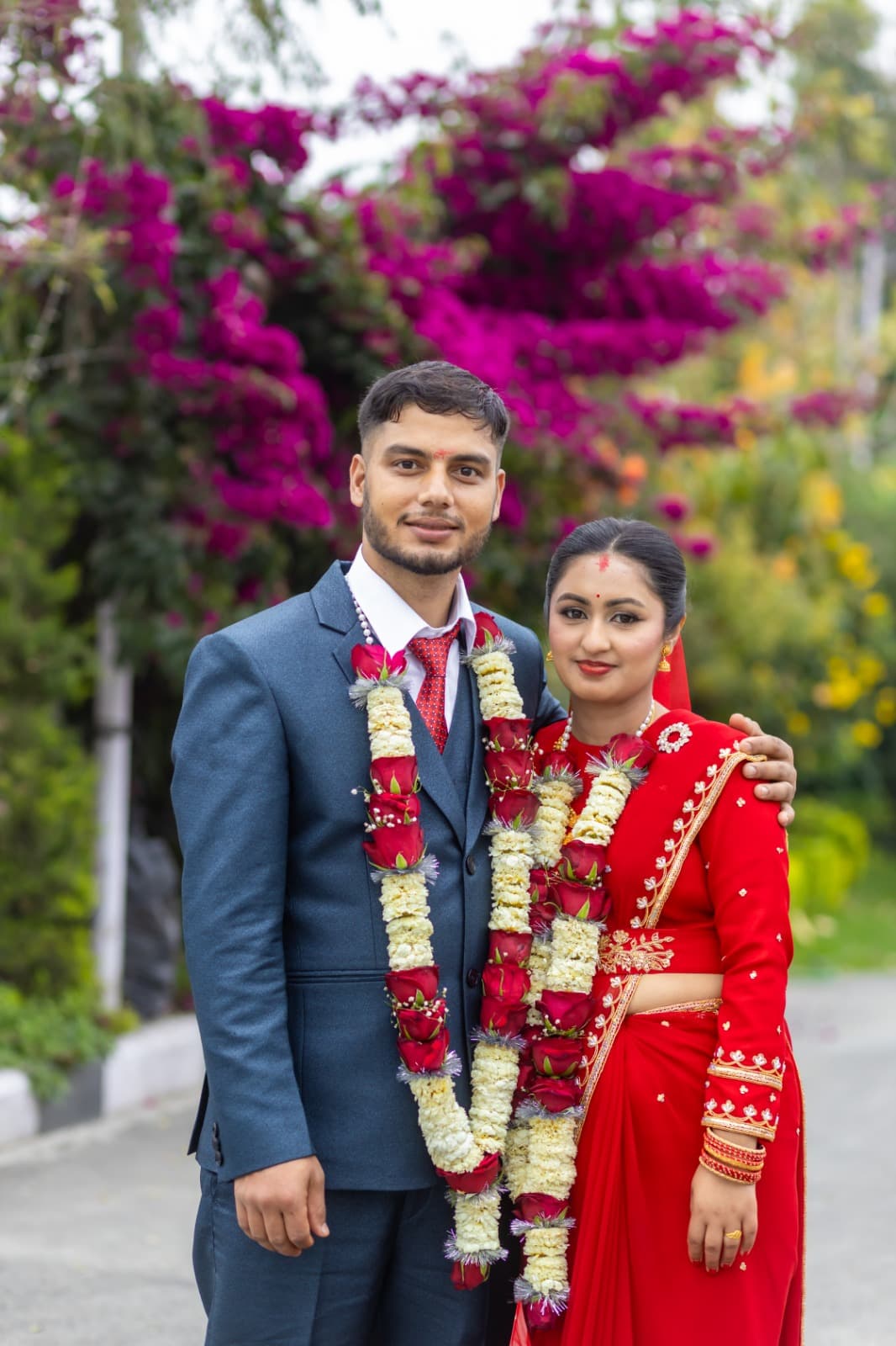 Garden Couple Portrait